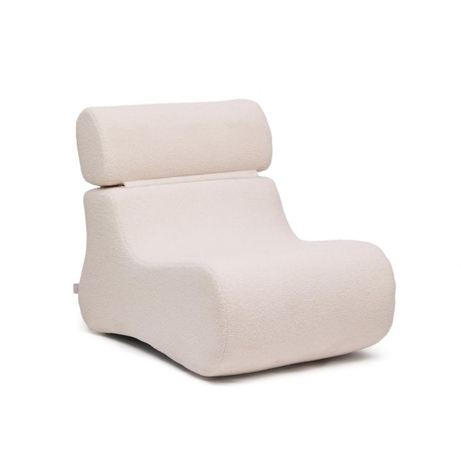 Fauteuil CLUB - Terracotta bouclÚ