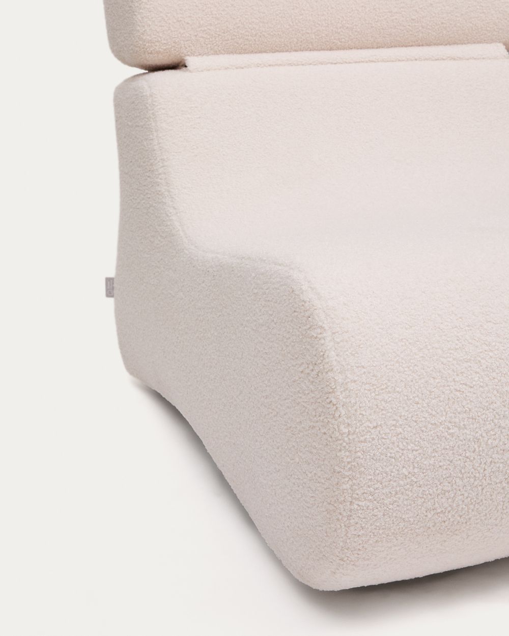 Fauteuil CLUB - Terracotta bouclé KAV S44210HI39