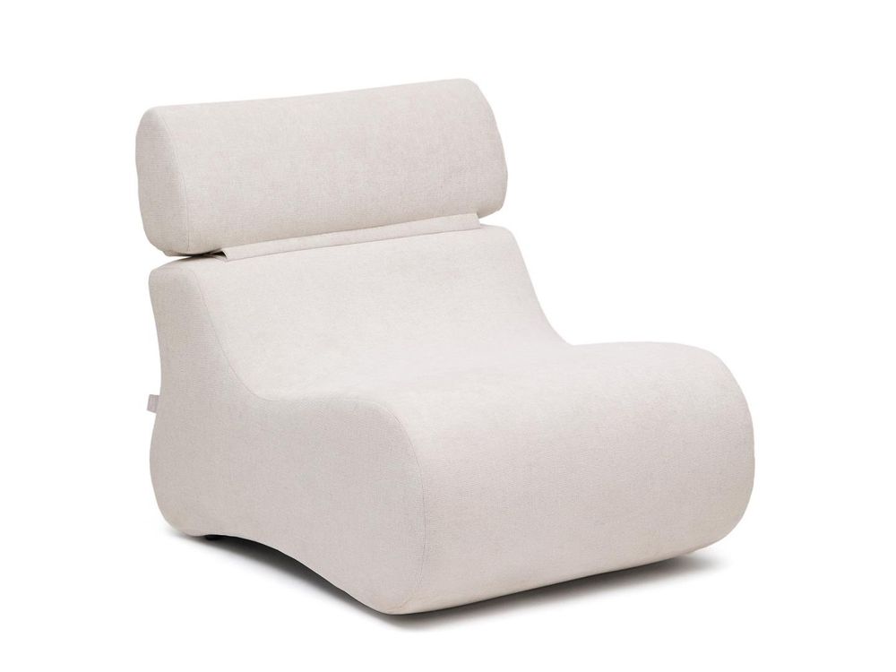 Fauteuil CLUB - Parelmoer chenille KAV S44210TB12