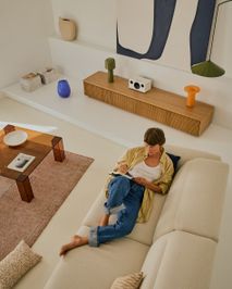 3-zitsbank AURUM - Ecru KAV S84830NR39