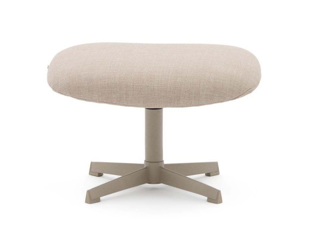 Voetbank TERYL - Lichtbruin chenille KAV S1500008JO12