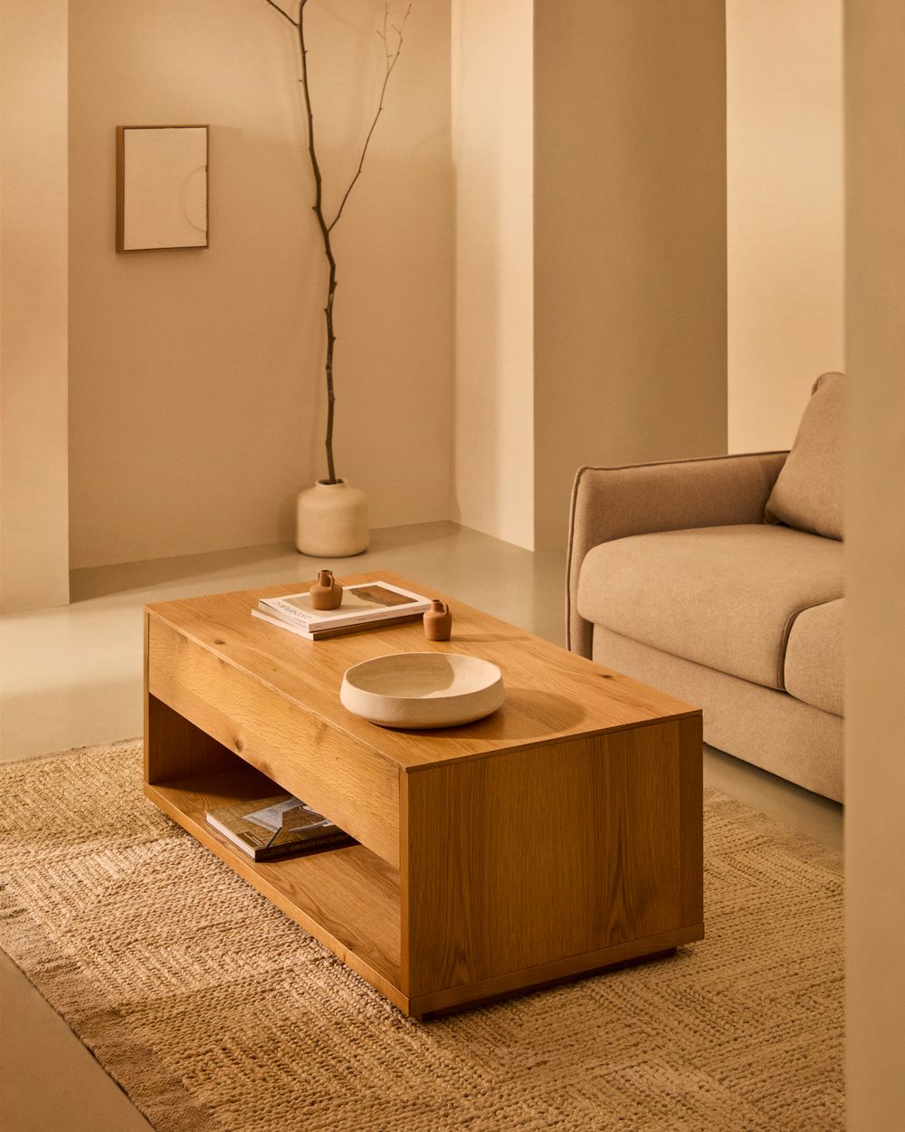 Salontafel ALGUEMA - Eikenfineer KAV T0600042MM40