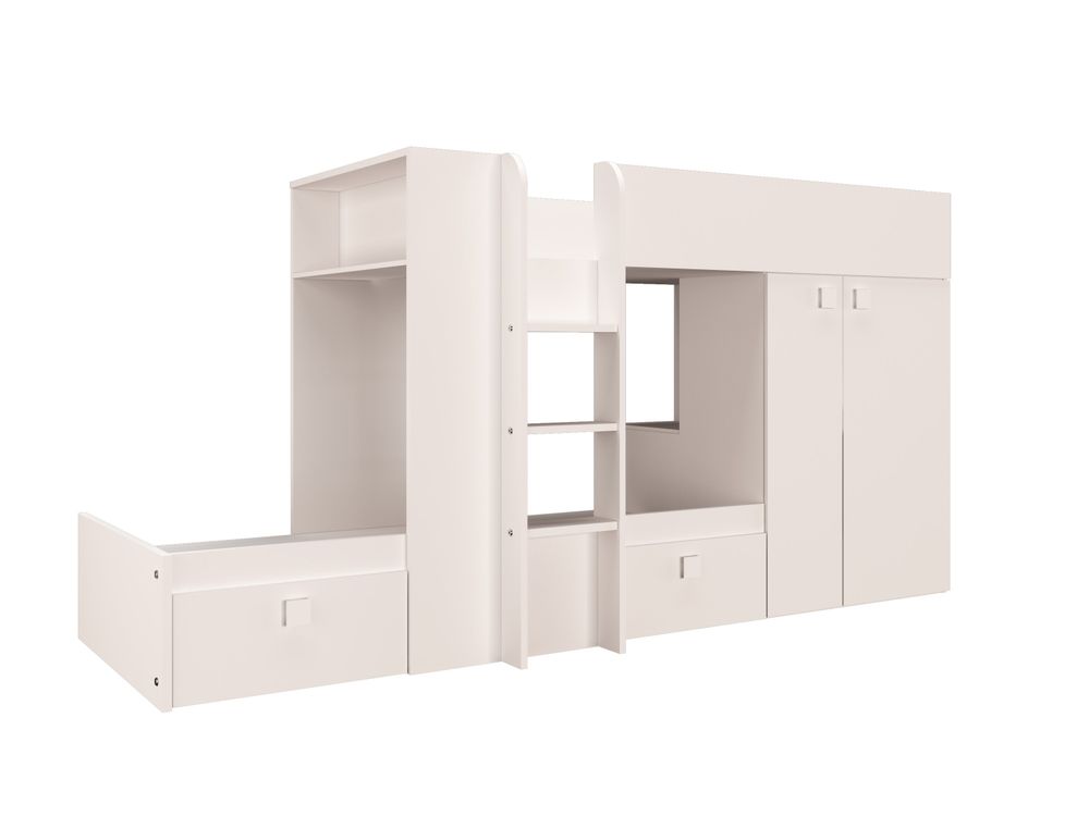 Stapelbed MAXIM - Wit TRA-1-000005