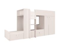 Stapelbed MAXIM - Wit TRA-1-000005