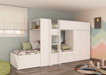 Stapelbed MAXIM - Wit TRA-1-000005