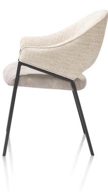 Armstoel NOLAN - CrÞme XOO 48501CRE