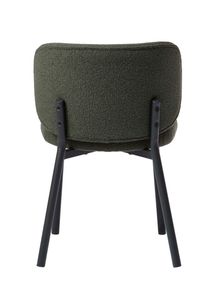 Eetkamerstoel SWANN - Grey Bouclé UNI-1-003