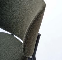 Eetkamerstoel SWANN - Grey Bouclé UNI-1-003