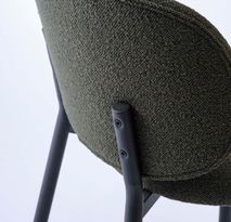 Eetkamerstoel SWANN - Grey Bouclé UNI-1-003