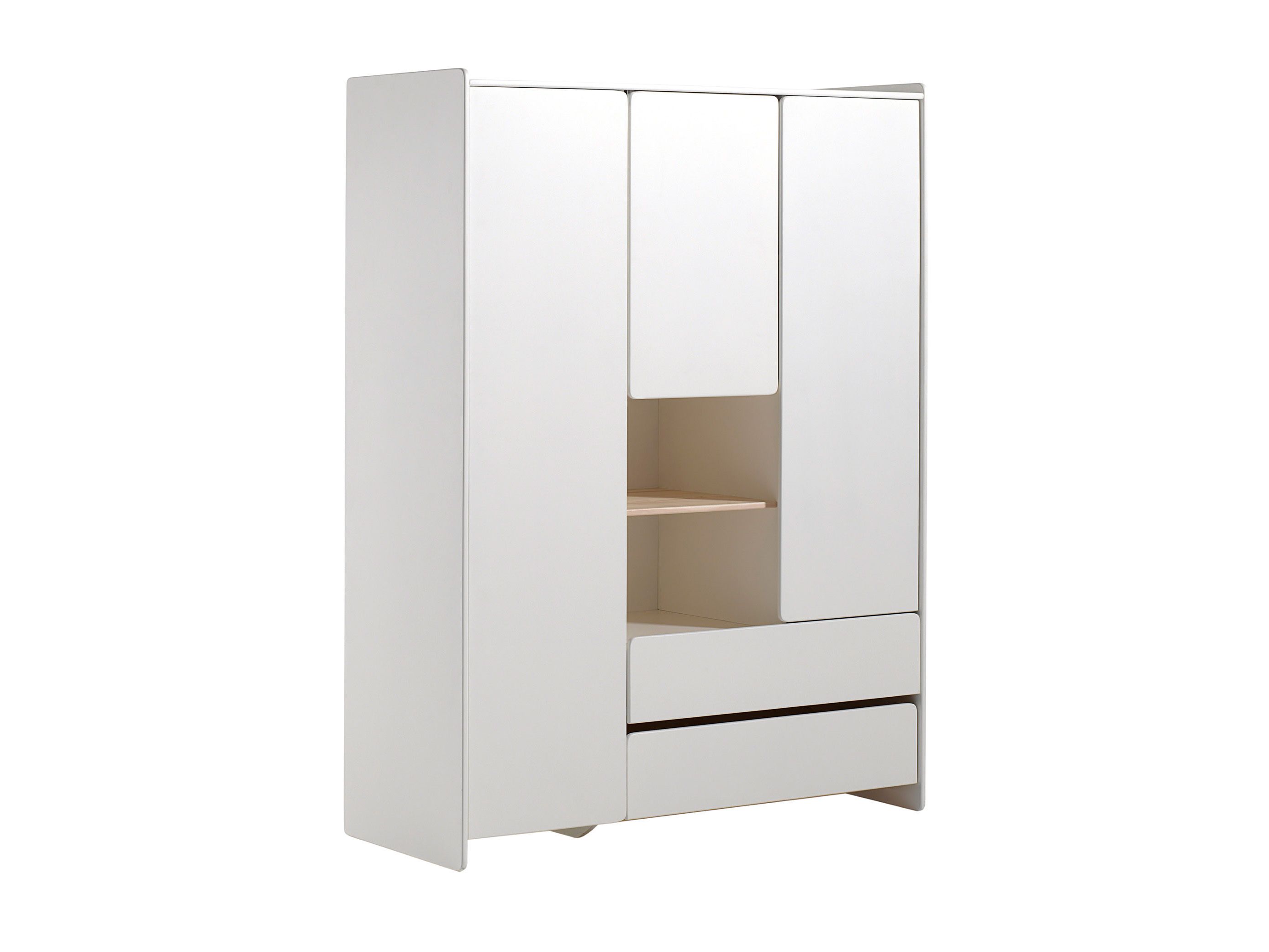 Kleerkast KIDDY - Wit gelakt