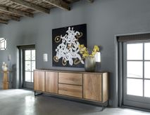 Dressoir TRAPANI - Hout/Metaal HEH 51930MAN