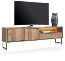 TV-meubel TRAPANI - Hout/Metaal HEH 51934MAN