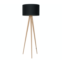 Vloerlamp TRIPOD - Wood Black ZVR 5000805
