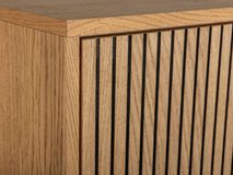 Vitrinekast MALMO - Semi massief hout HAV-3-000009