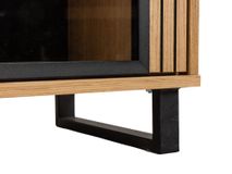 Vitrinekast MALMO - Semi massief hout HAV-3-000009