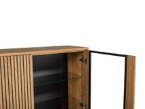 Vitrinekast MALMO - Semi massief hout HAV-3-000009