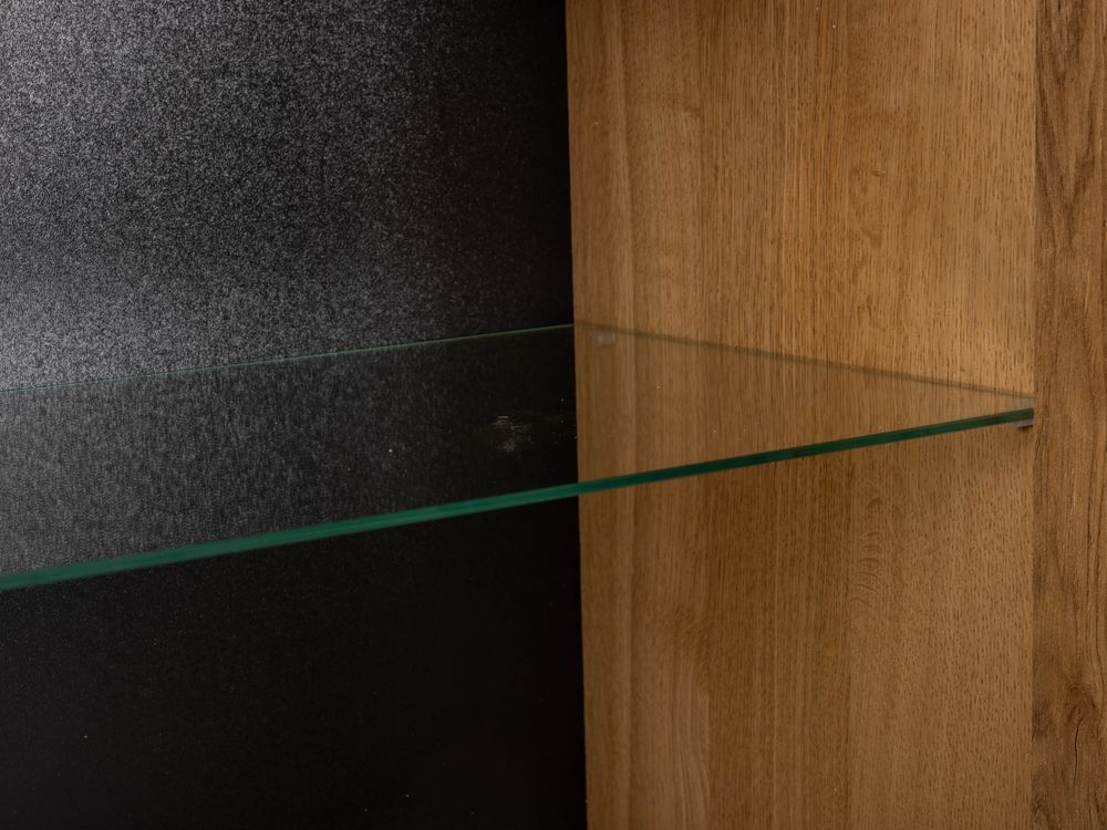 Vitrinekast MALMO - Semi massief hout HAV-3-000009