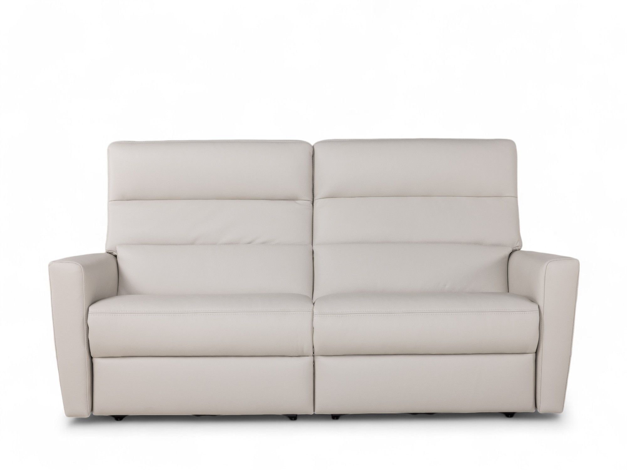 2-zit met elektr. relaxen DAX - Leder beige