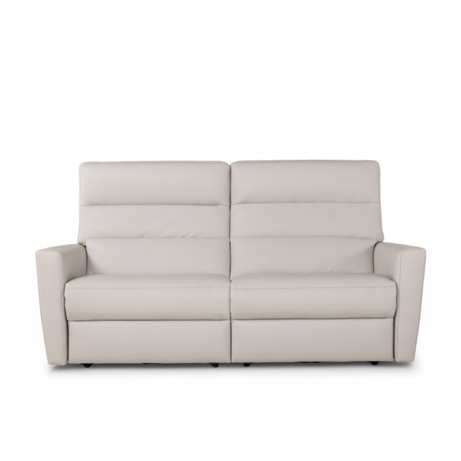 2-zit met elektr. relaxen DAX - Leder beige