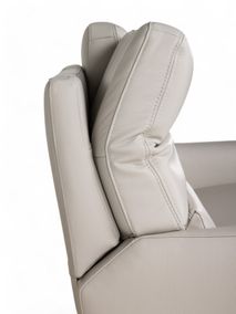 2-zit met elektr. relaxen DAX - Beige leder C-NEO-14-HKS1
