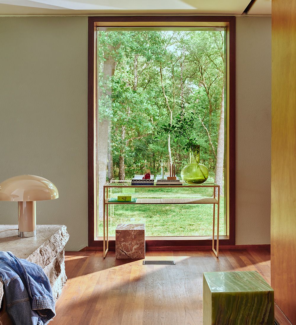 Bijzettafel BLOK - Rosa marmer HKI MTA2877