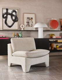 Fauteuil RETRO LOUNGE - Crème HKI MZM4898