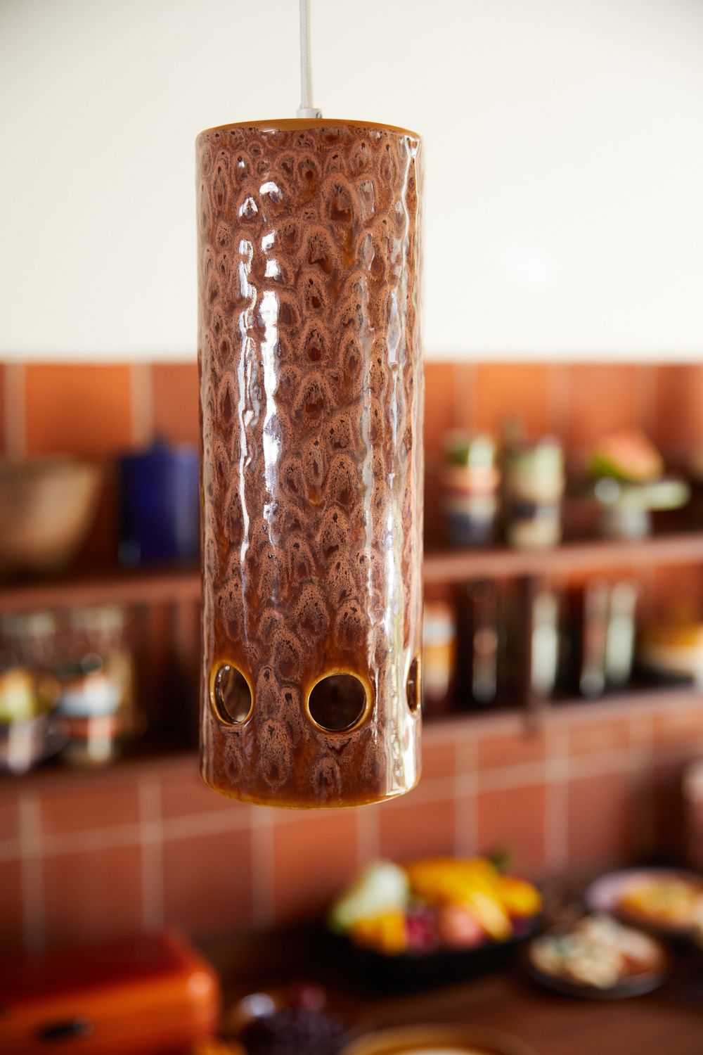 Hanglamp CERAMIC - Lychee HKI VOL5119