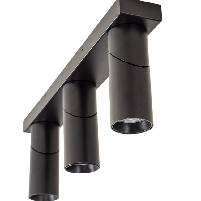 Plafondspot TWIST - Zwart
