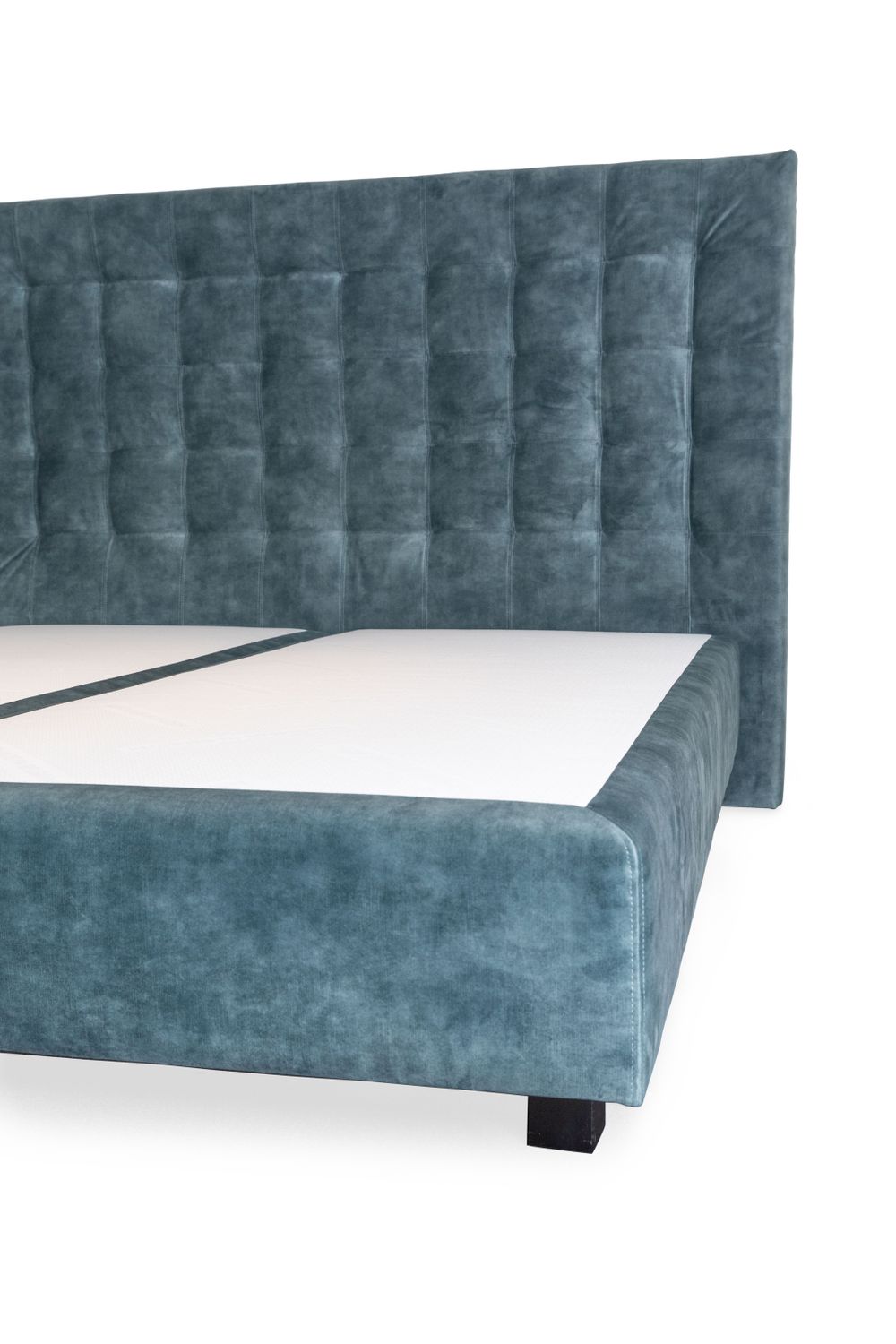 Boxspring incl. matras en topper HILTON - Blauw C-EFL HI BX1820