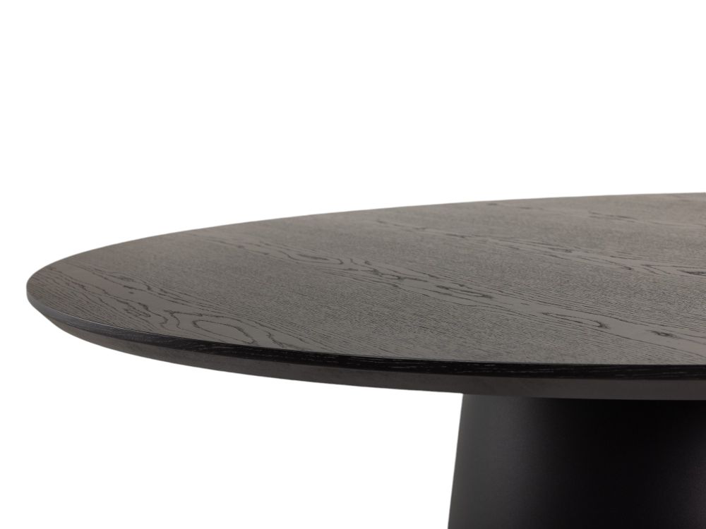 Eetkamertafel ELZA - Zwart eik U14-3-000032