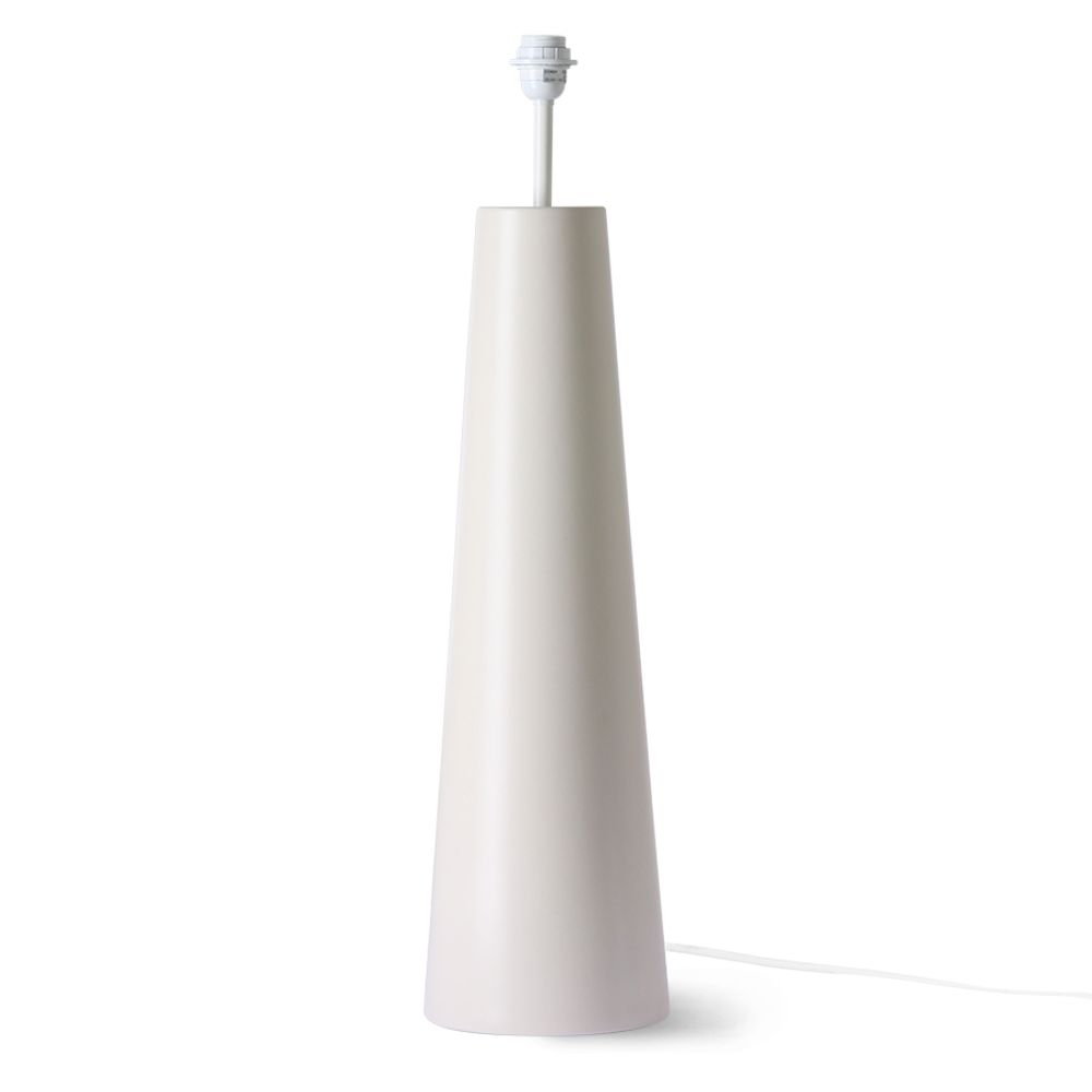 Vloerlamp RETRO - Wit/Swirl patroon C-HKI-VOL5111-VLK2037