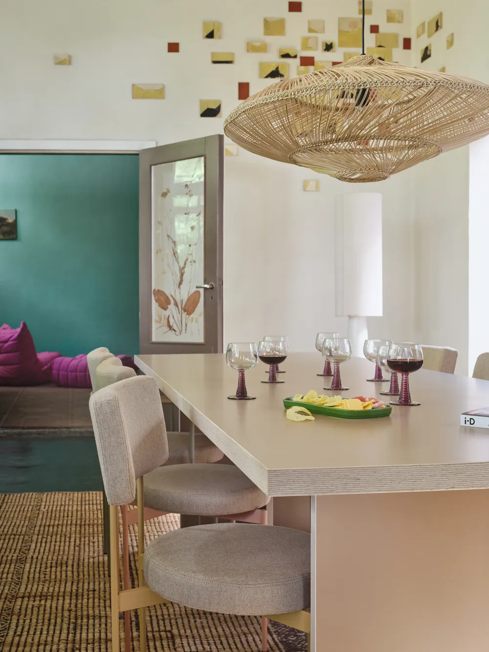 Eetkamertafel RAY - Crème HKI CTA4003