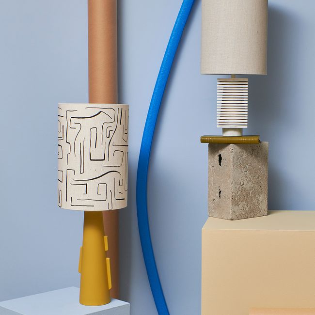 Lampenkap SHADE - Natural linen