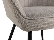 Eetkamerstoel NOLAN - Stribe Sand UNI-2-001