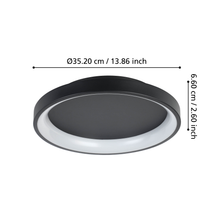 Wand-/plafondlamp LORETELLO - Wit EGL 901251