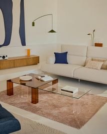 Salontafel ADULARIA - Bruin glas KAV T0600053CC07