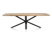 Eetkamertafel METALUXE - Railway Brown HEH 45660RWB