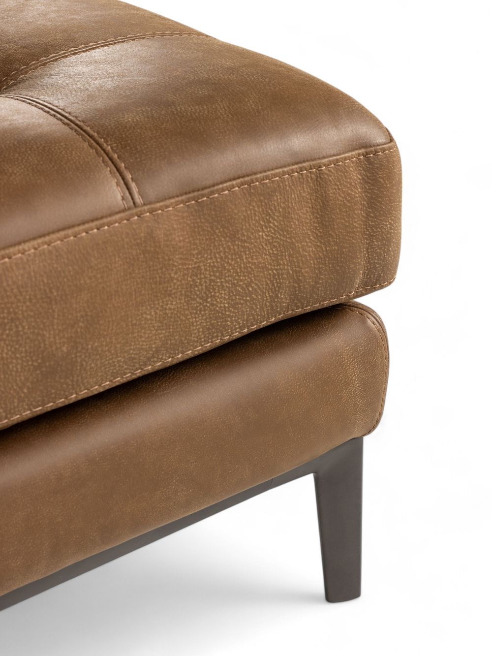 Hoeksalon HOLLYWOOD - Leder Cacao C-FRF-85-HKS2