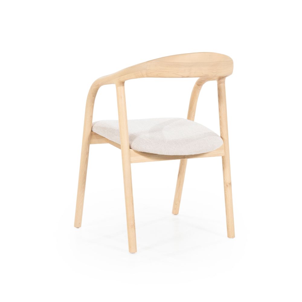 Eetkamerstoel RAYVEN - Bruin essenhout ELO 96229