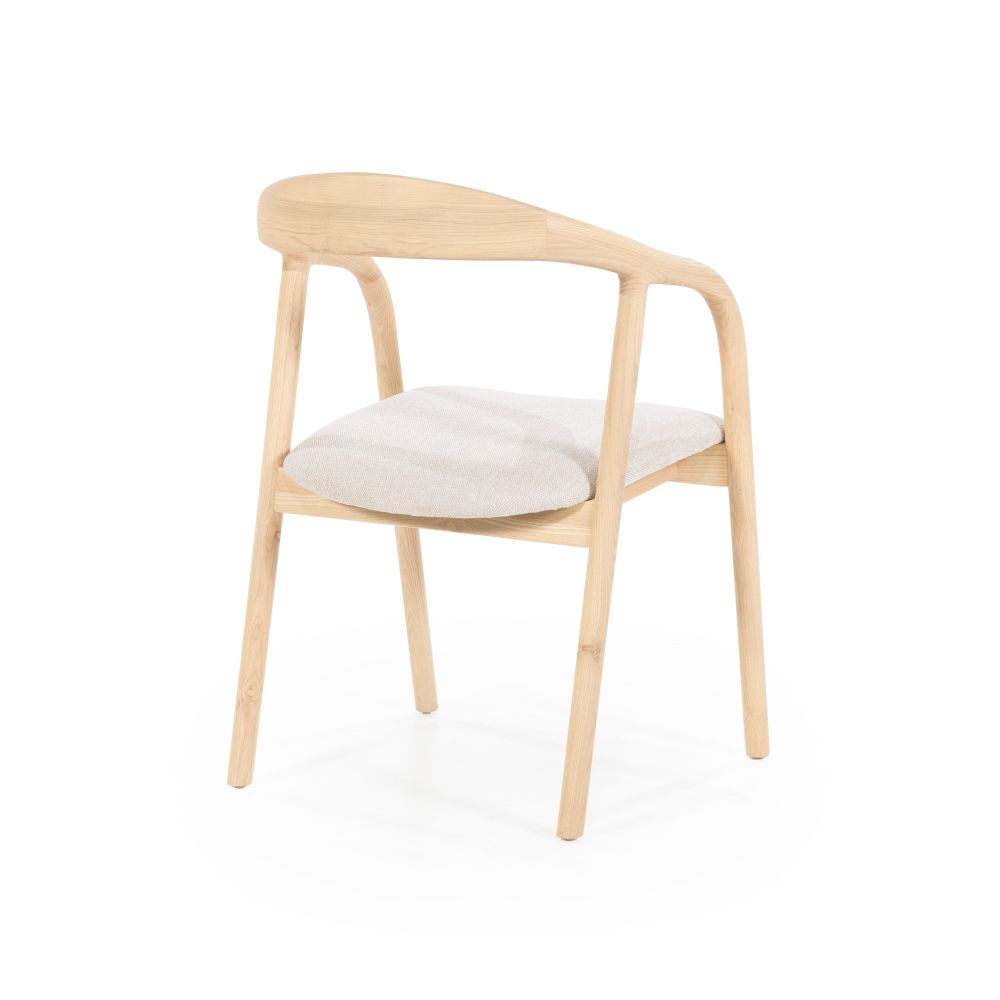 Eetkamerstoel RAYVEN - Bruin essenhout ELO 96229