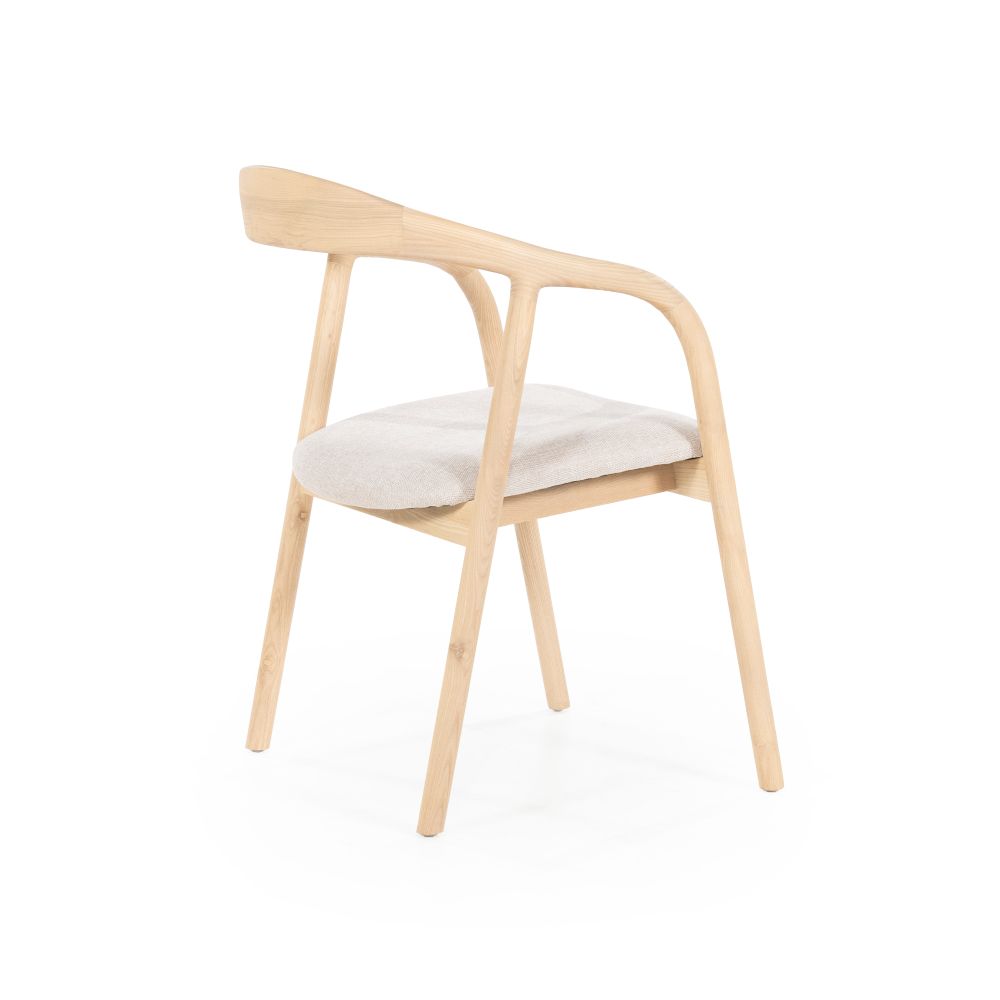 Eetkamerstoel RAYVEN - Bruin essenhout ELO 96229