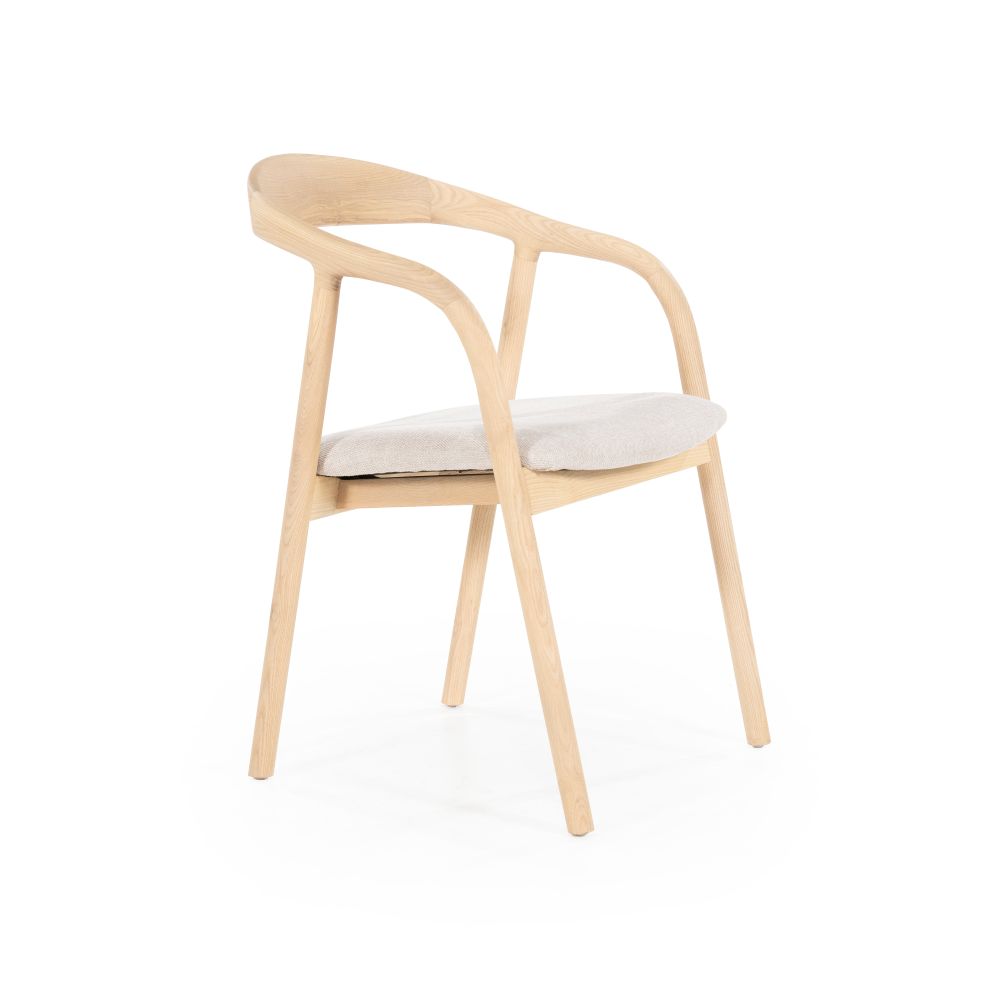 Eetkamerstoel RAYVEN - Bruin essenhout ELO 96229