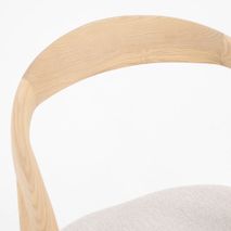 Eetkamerstoel RAYVEN - Bruin essenhout ELO 96229