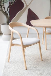 Eetkamerstoel RAYVEN - Bruin essenhout ELO 96229