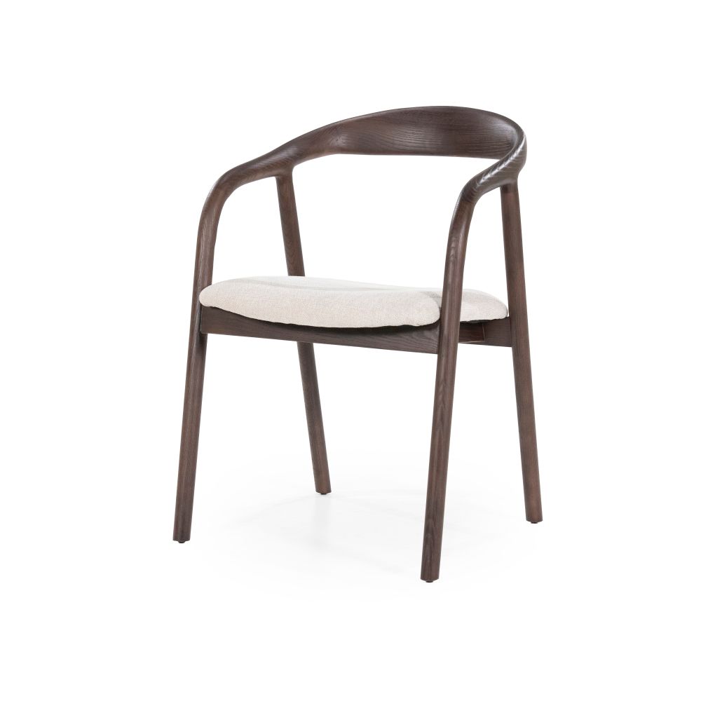 Eetkamerstoel RAYVEN - Bruin essenhout ELO 96230