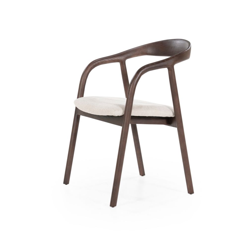 Eetkamerstoel RAYVEN - Bruin essenhout ELO 96230
