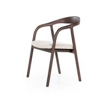 Eetkamerstoel RAYVEN - Bruin essenhout ELO 96230