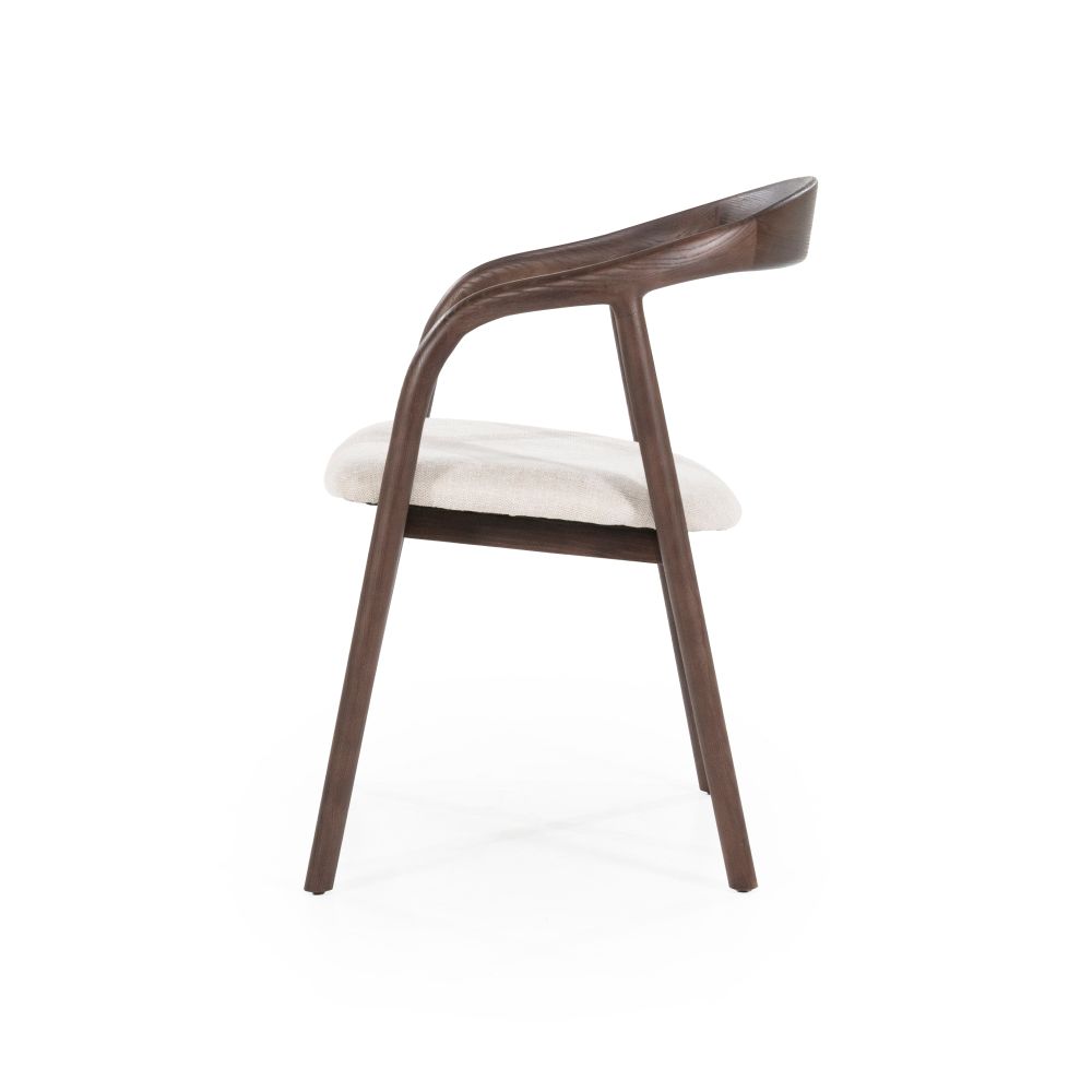 Eetkamerstoel RAYVEN - Bruin essenhout ELO 96230