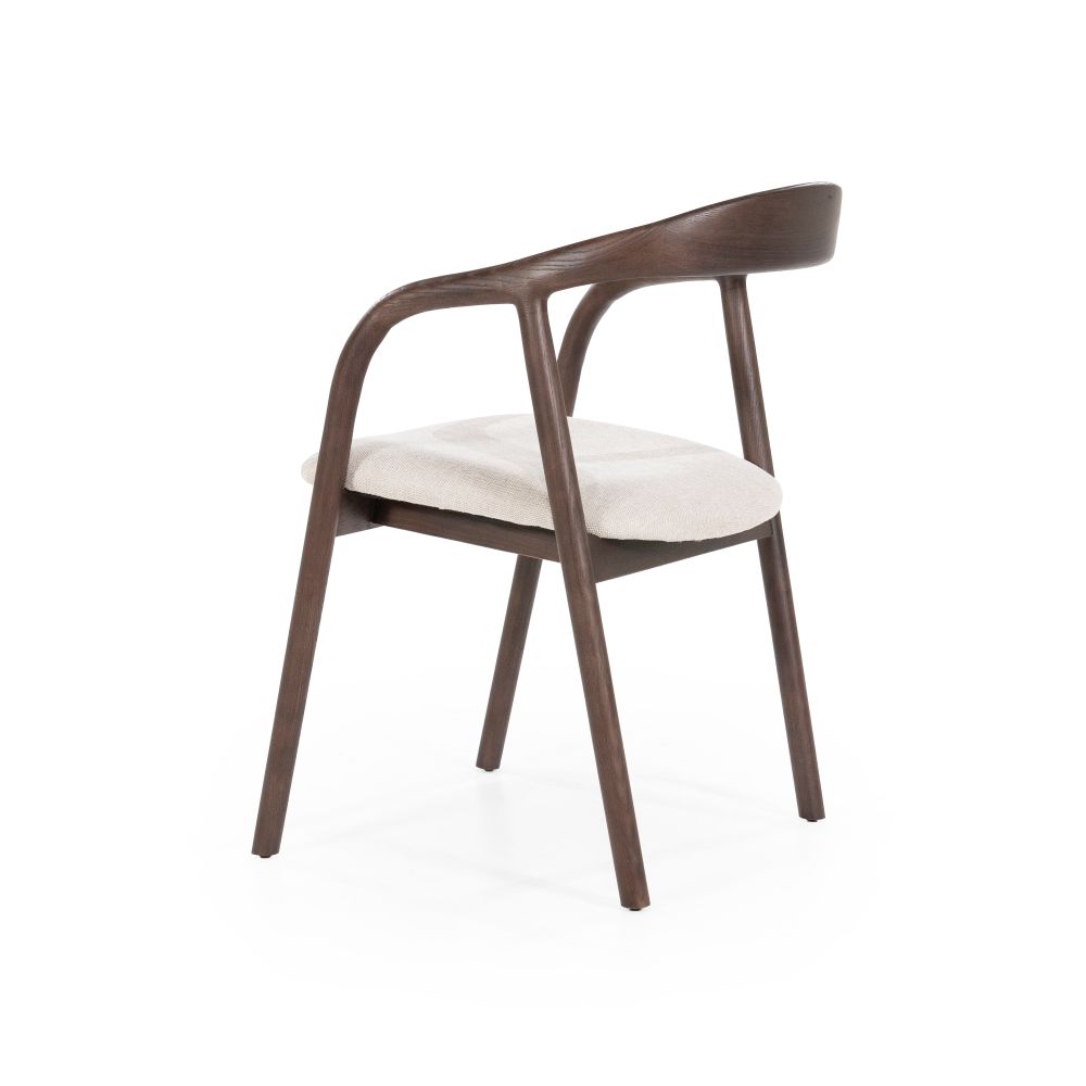 Eetkamerstoel RAYVEN - Bruin essenhout ELO 96230