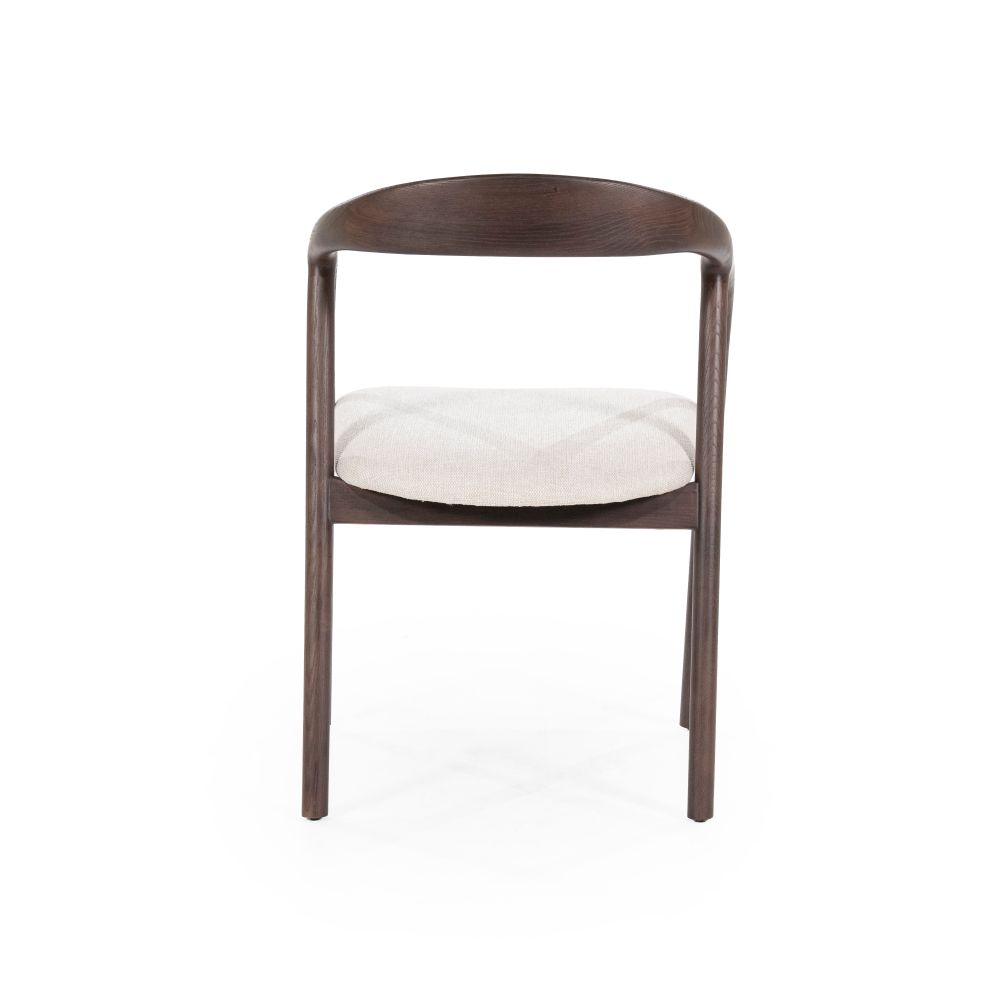 Eetkamerstoel RAYVEN - Bruin essenhout ELO 96230